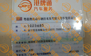 港珠澳大桥粤Z车牌办理案例：智*有限公司
