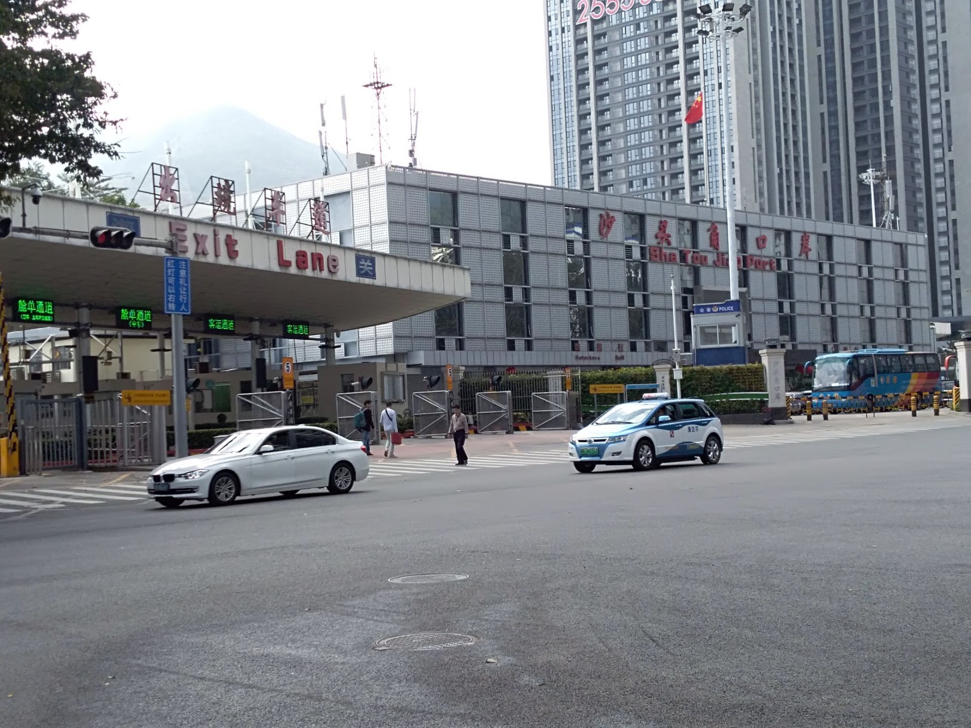 沙头角口岸，目前拆除重建